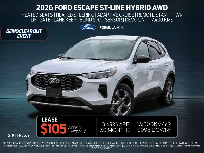 2026 Ford Escape