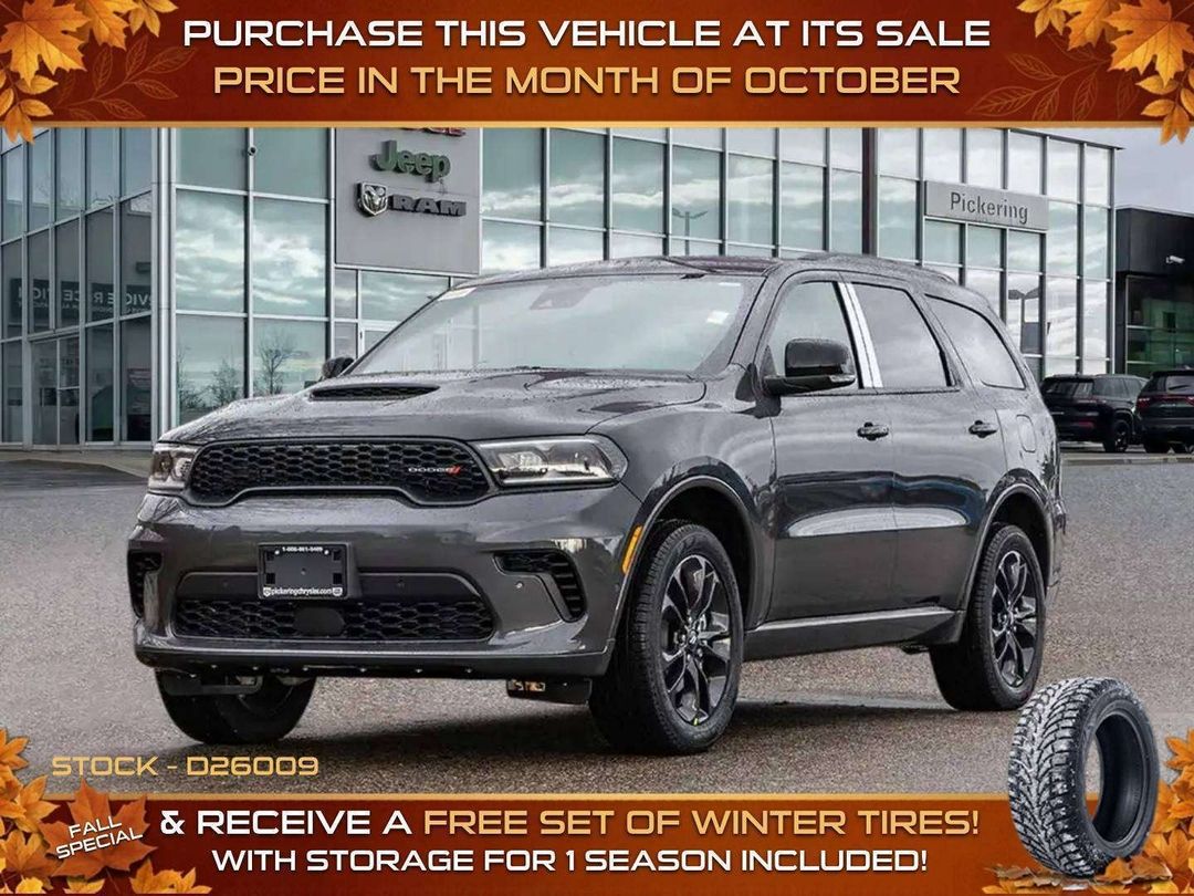 New 2026 Dodge Durango GT D26009