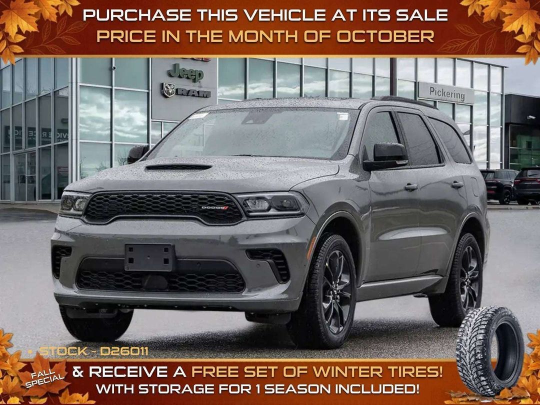 New 2026 Dodge Durango GT D26011