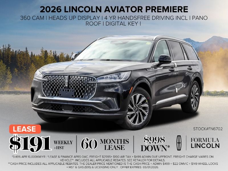 2026 Lincoln Aviator