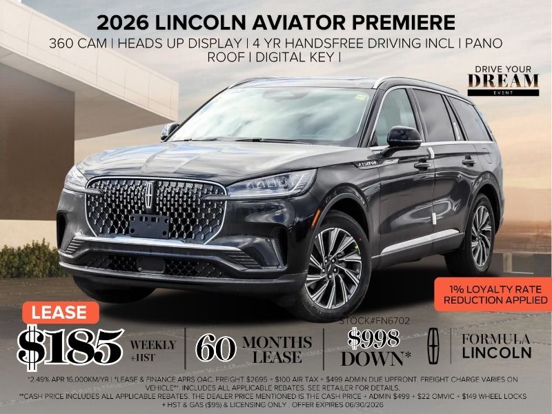 2026 Lincoln Aviator