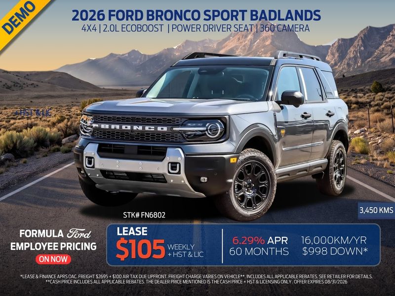 2026 Ford Bronco Sport