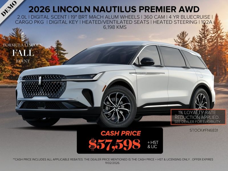 2026 Lincoln Nautilus