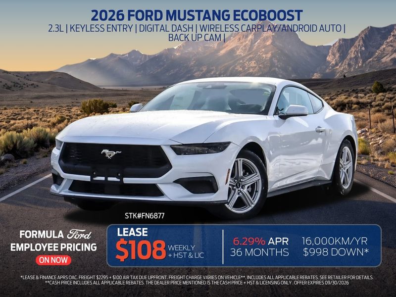 2026 Ford Mustang