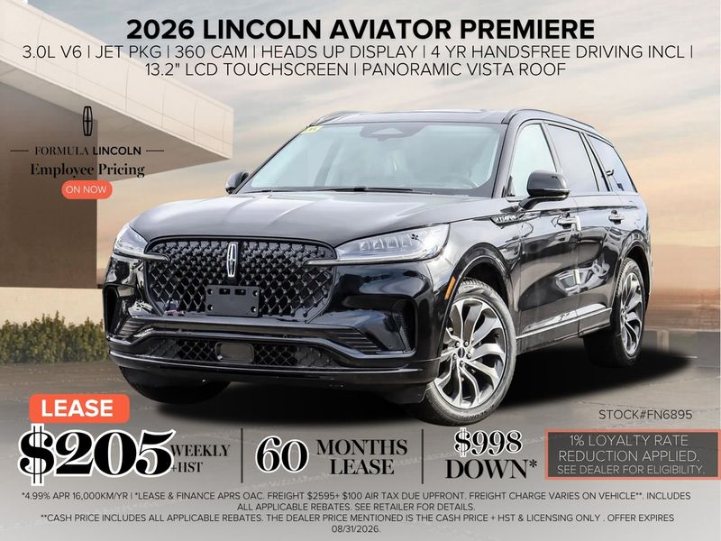 2026 Lincoln Aviator
