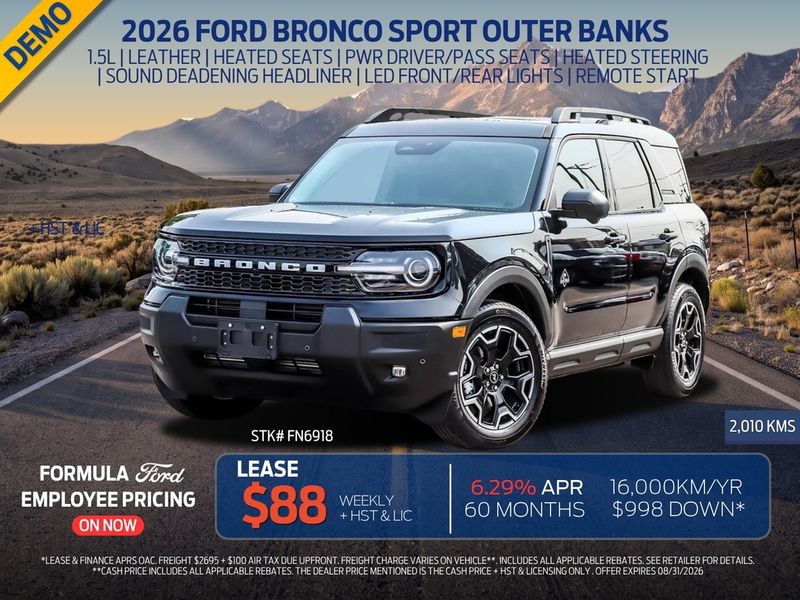 2026 Ford Bronco Sport