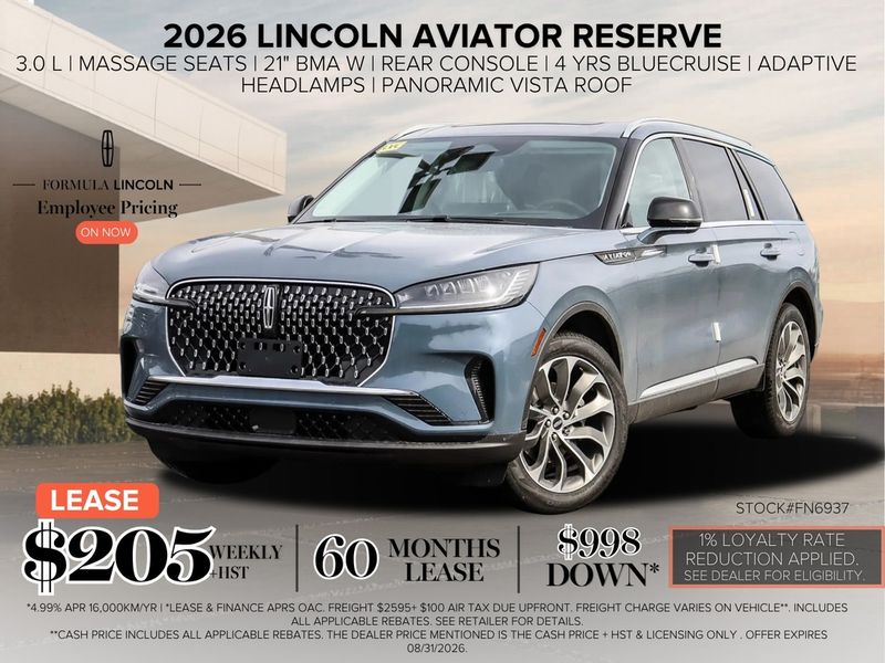 2026 Lincoln Aviator