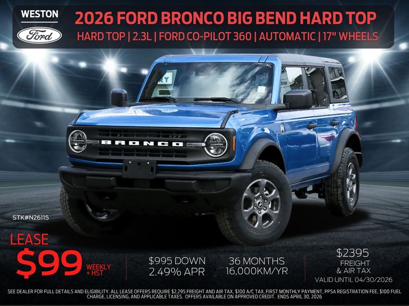 2026 Ford Bronco