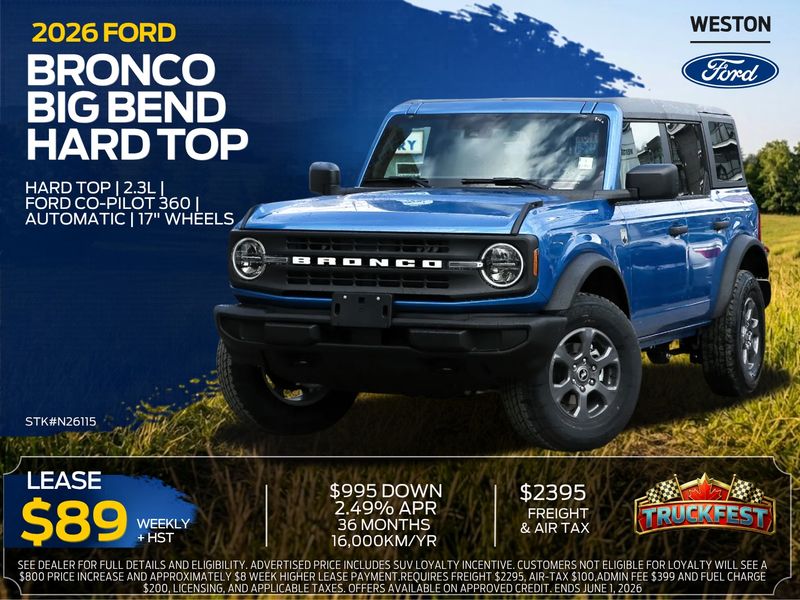 2026 Ford Bronco