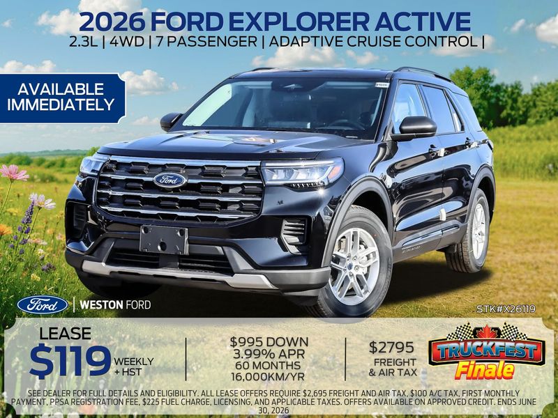 2026 Ford Explorer
