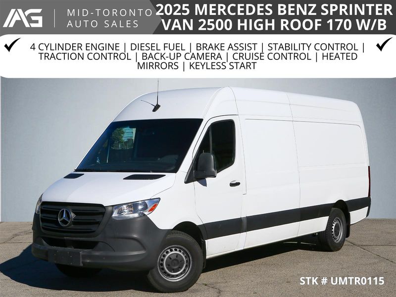 2025 Mercedes-Benz Sprinter Cargo Van