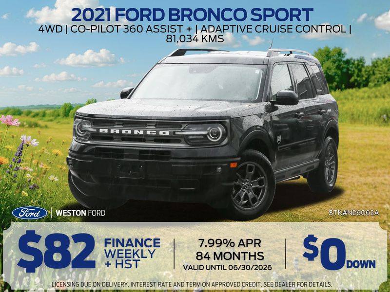 2021 Ford Bronco Sport