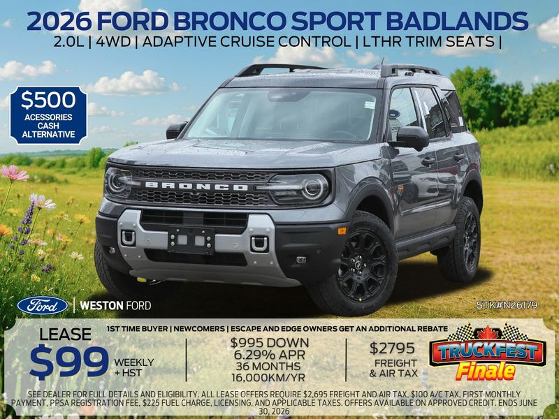 2026 Ford Bronco Sport