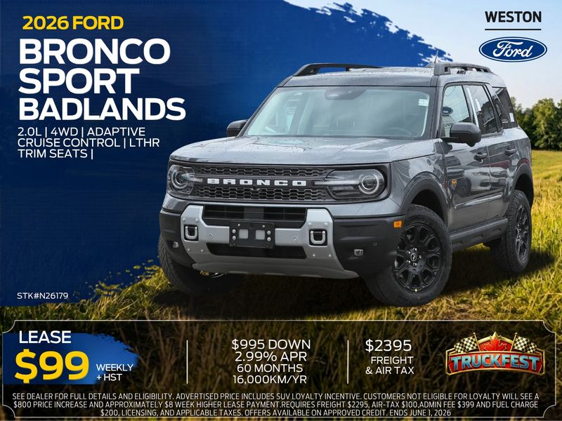 2026 Ford Bronco Sport