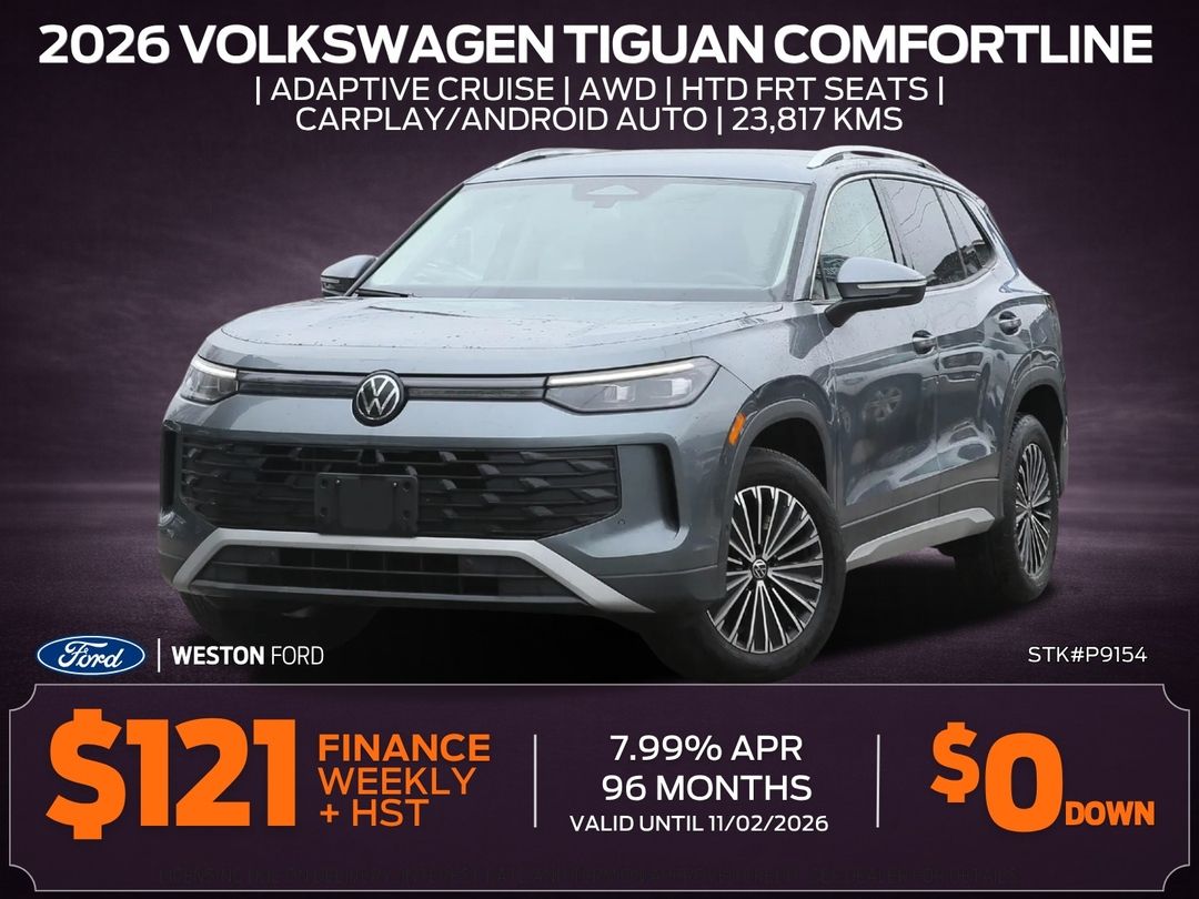 Used 2026 Volkswagen Tiguan Comfortline P9154