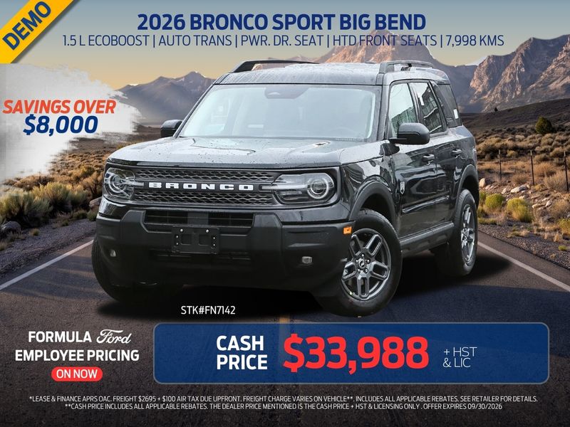 2026 Ford Bronco Sport
