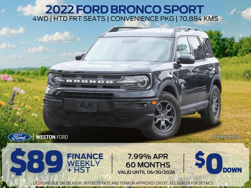 2022 Ford Bronco Sport