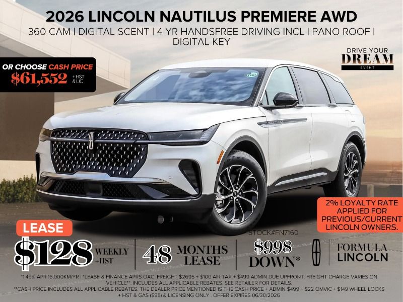 2026 Lincoln Nautilus