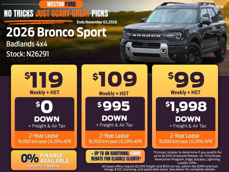 2026 Ford Bronco Sport