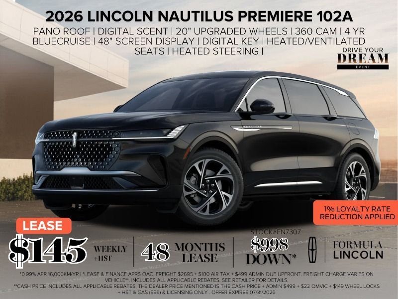2026 Lincoln Nautilus