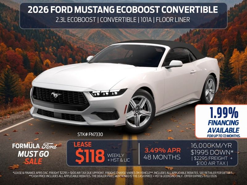 2026 Ford Mustang