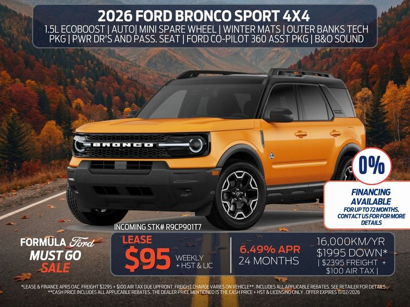 2026 Ford Bronco Sport