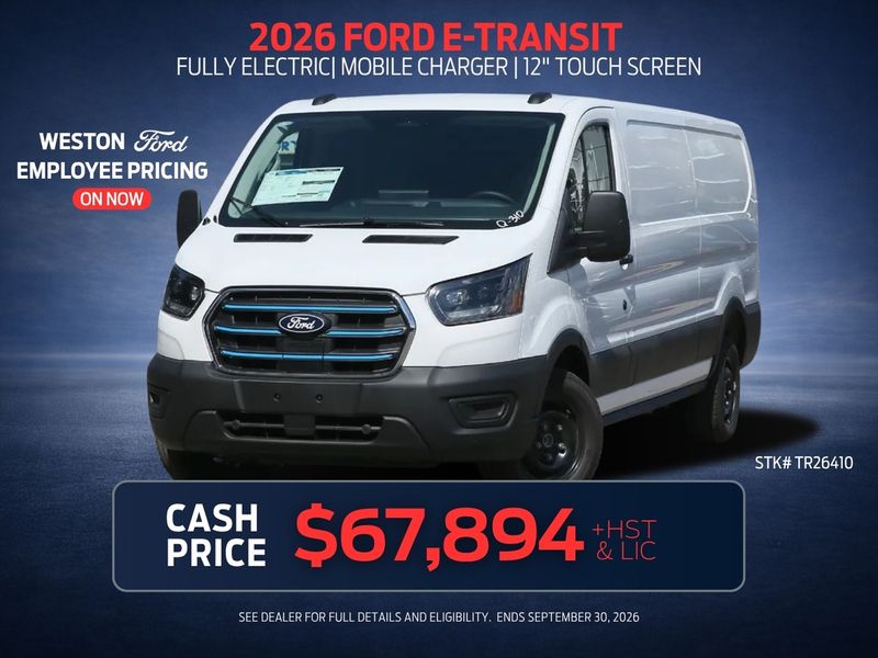 2026 Ford E-Transit Cargo Van