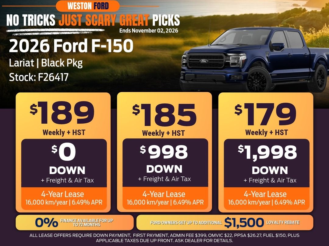 New 2026 Ford F-150 LARIAT F26417