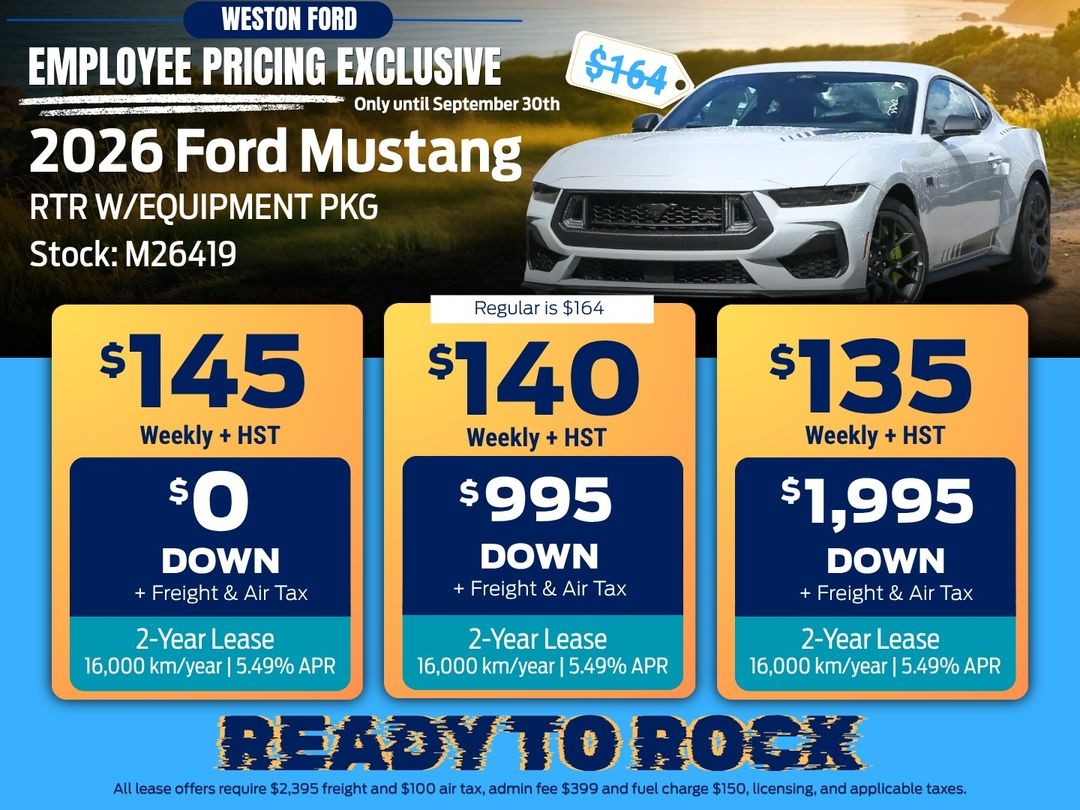 New 2026 Ford Mustang EcoBoost-Premium M26419