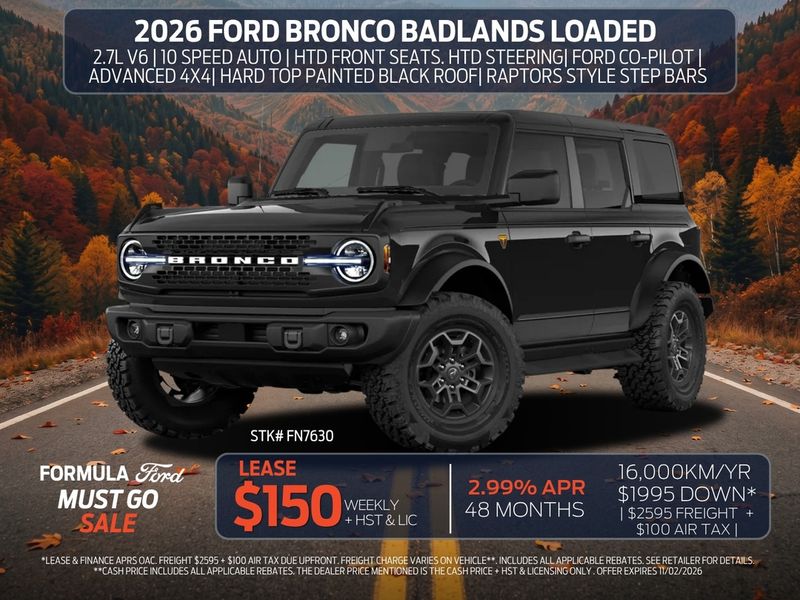 2026 Ford Bronco
