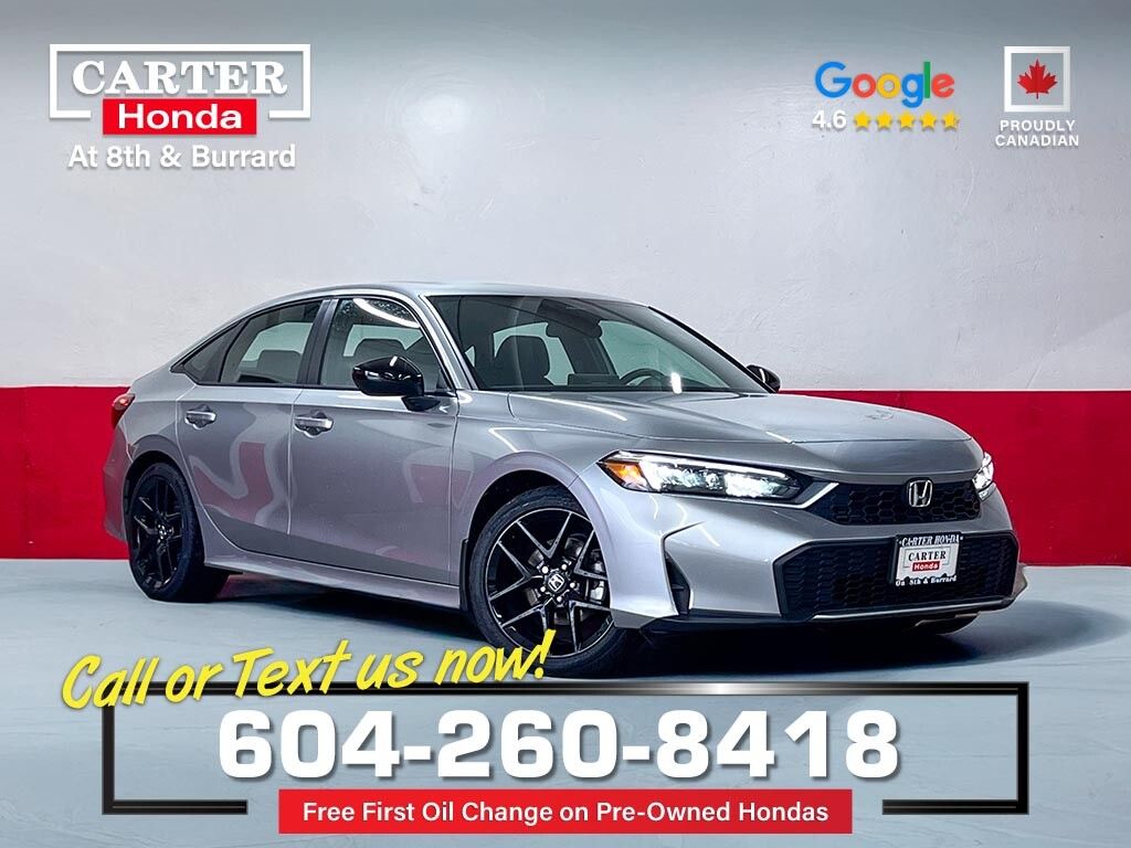 Used 2025 Honda Civic-Sedan Sport-Hybrid B51630