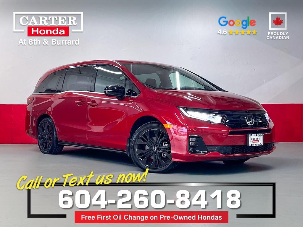 Used 2025 Honda Odyssey Black-Edition 2HT80421