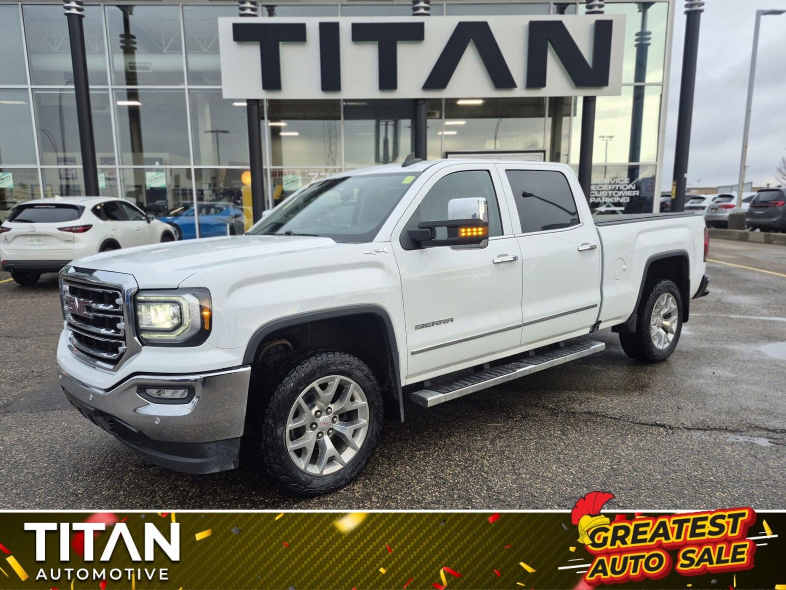 Used 2018 GMC Sierra-1500 SLT-4WD GP16163B