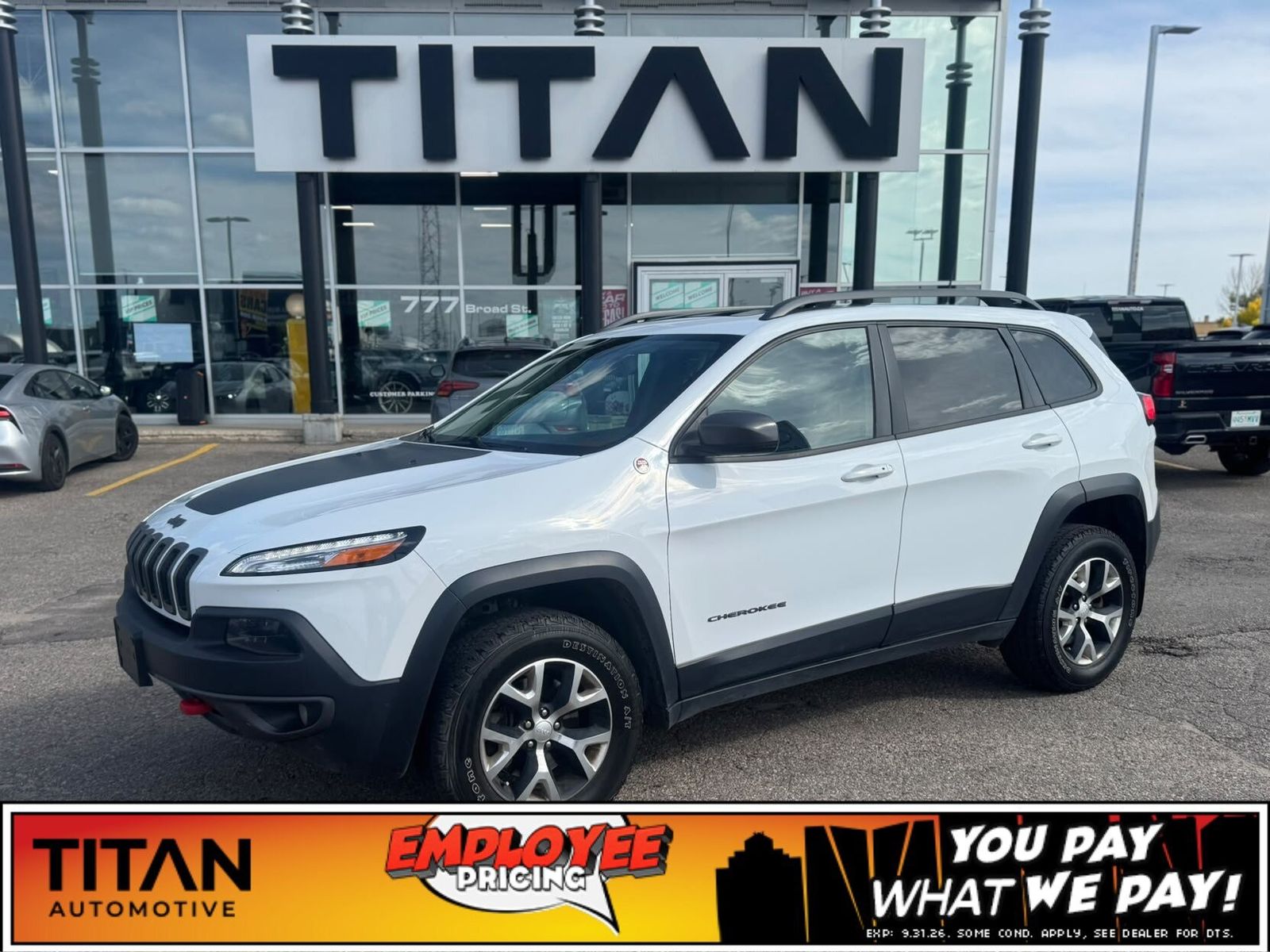 Used 2017 Jeep Cherokee Trailhawk GP16478A