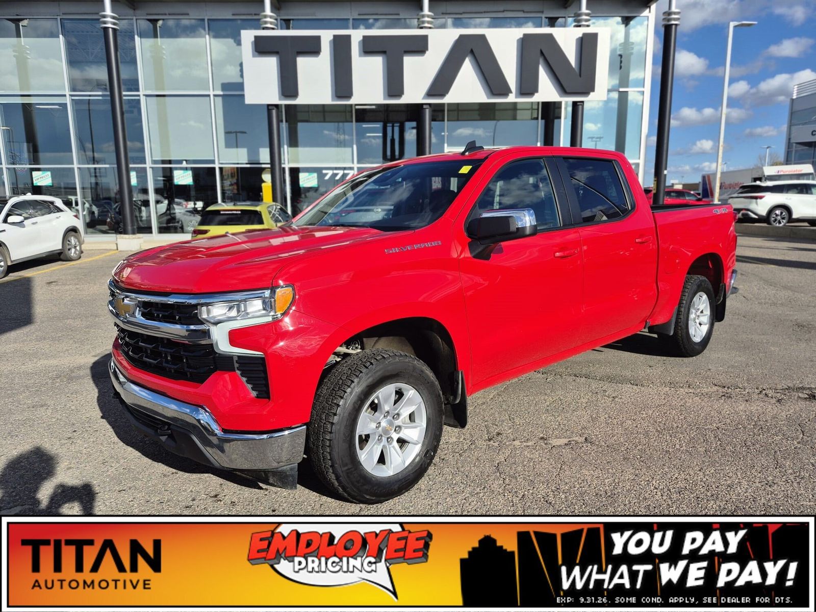 Used 2025 Chevrolet Silverado-1500 LT-4WD GP16597