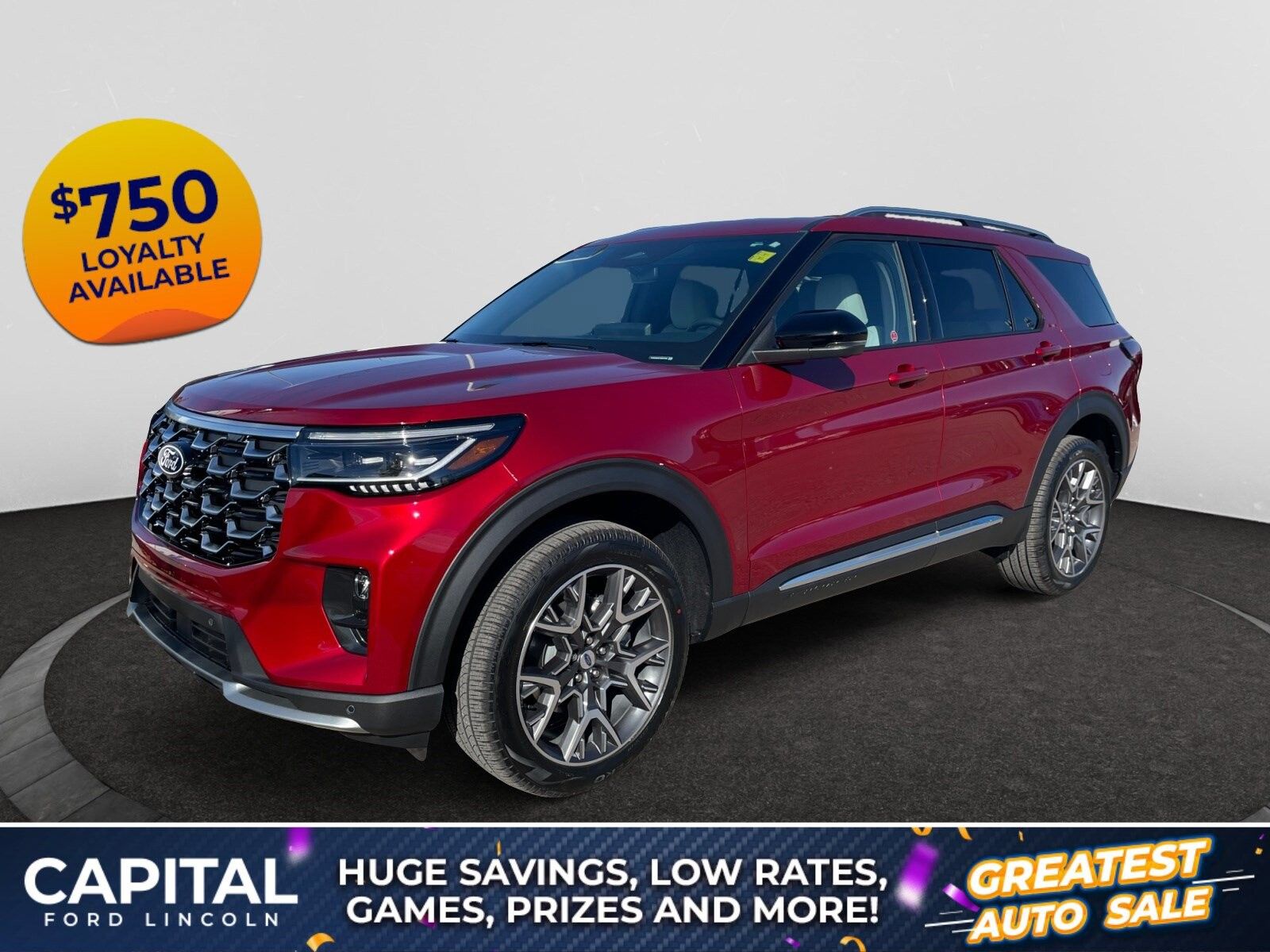 New 2027 Ford Explorer Platinum E069