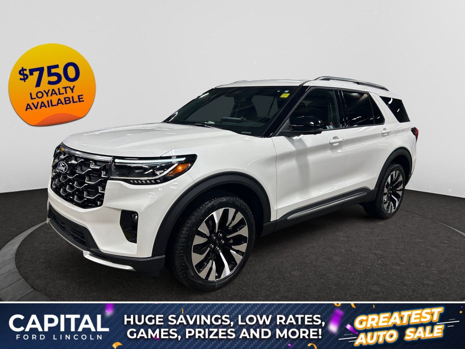 New 2027 Ford Explorer Platinum E068