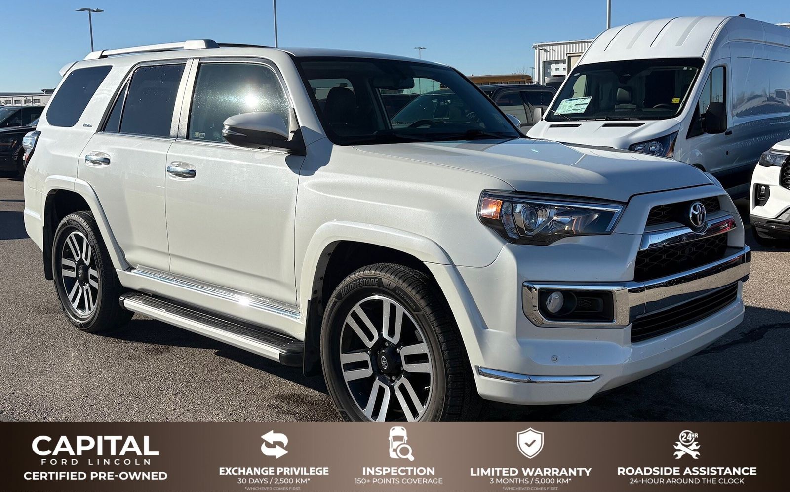 Used 2019 Toyota 4Runner Limited-SR5-low-kms-Local-Trade D1482B