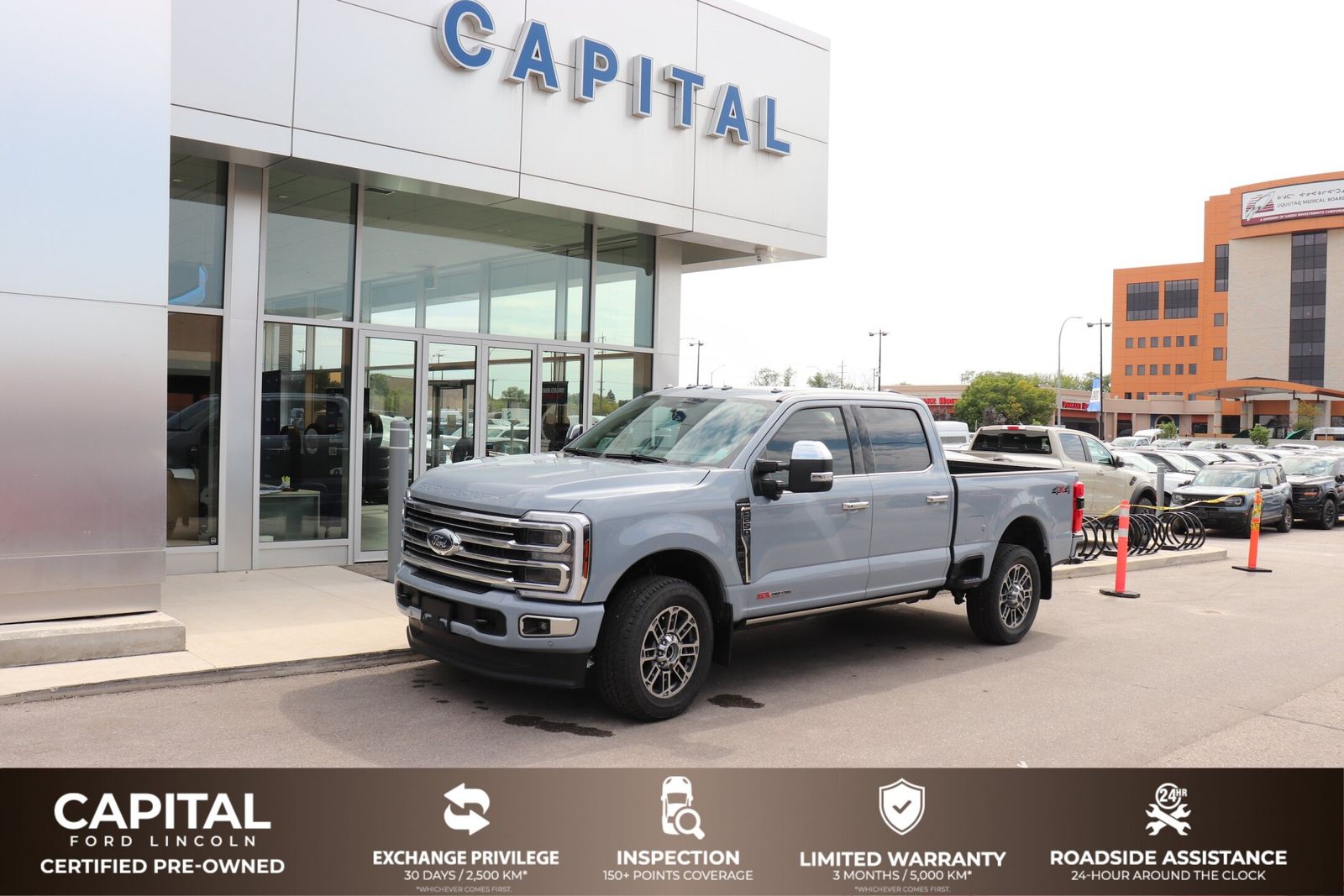 Used 2025 Ford F-250-Diesel PLATINUM-160-WB-STYLESIDE-Crew-Cab-6.75'-Box T1053A