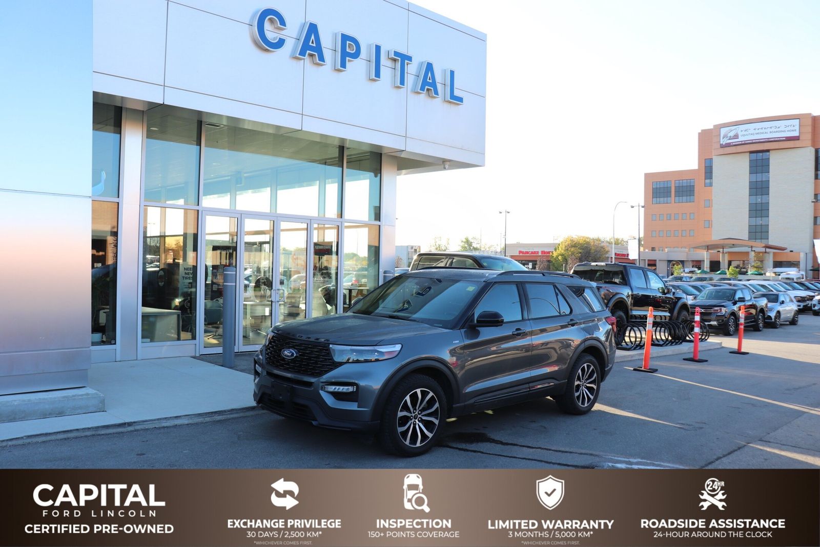 Used 2022 Ford Explorer ST-Line-4WD T1725A