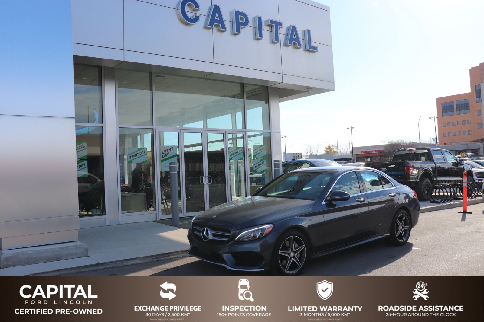 Used 2016 Mercedes-Benz C-Class 4dr-Sdn-C-300-4MATIC T1725B