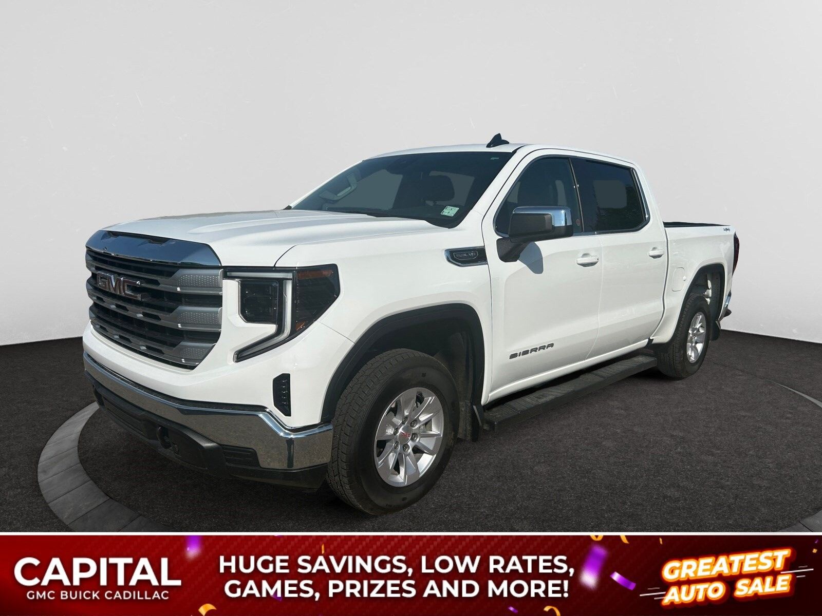 Used 2026 GMC Sierra-1500 SLE-Crew-5.3L-Remote-Start-Heated-Steering-Wheel 26225A