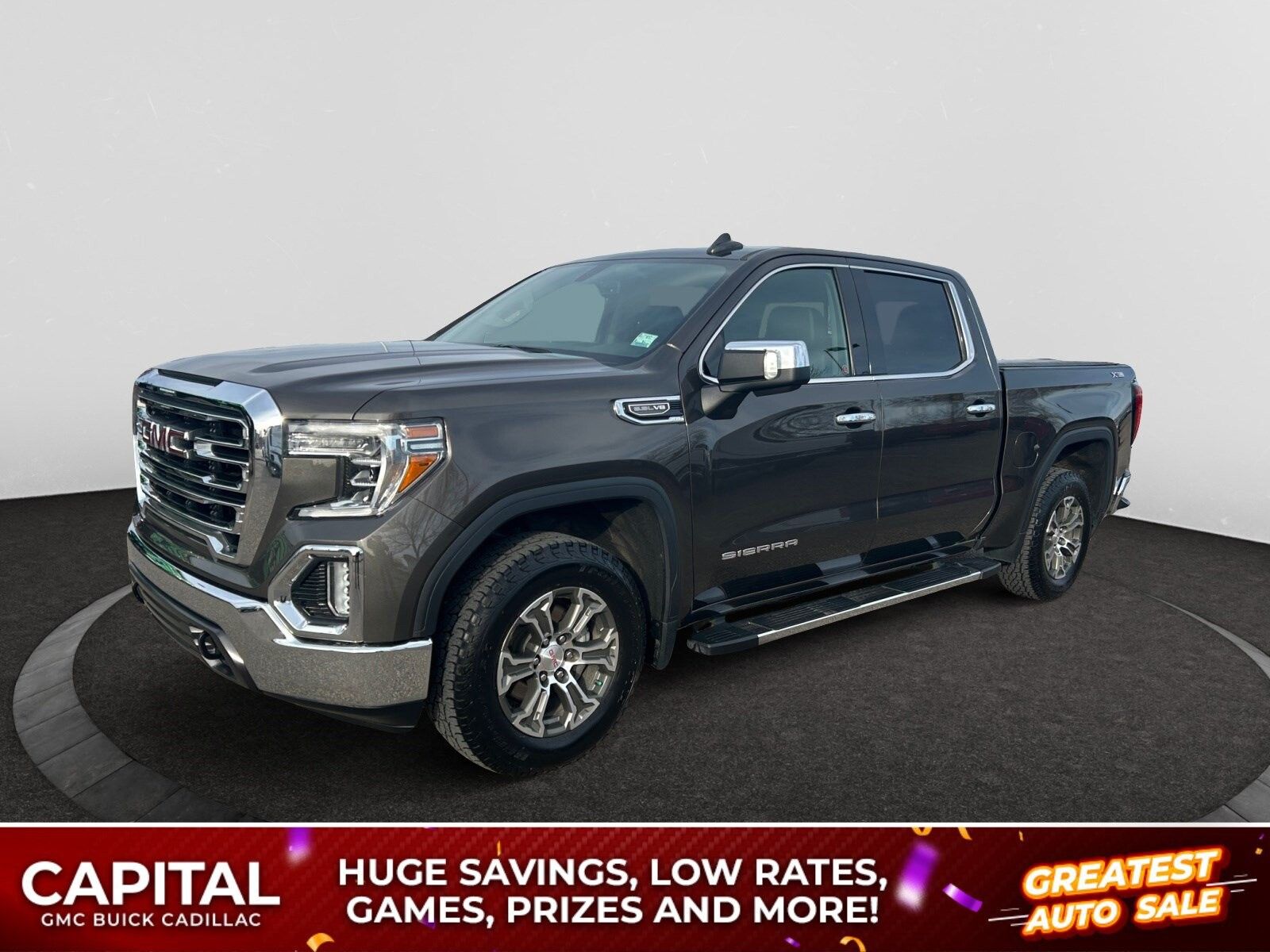 Used 2019 GMC Sierra-1500 SLT-Crew-Cab 461405B