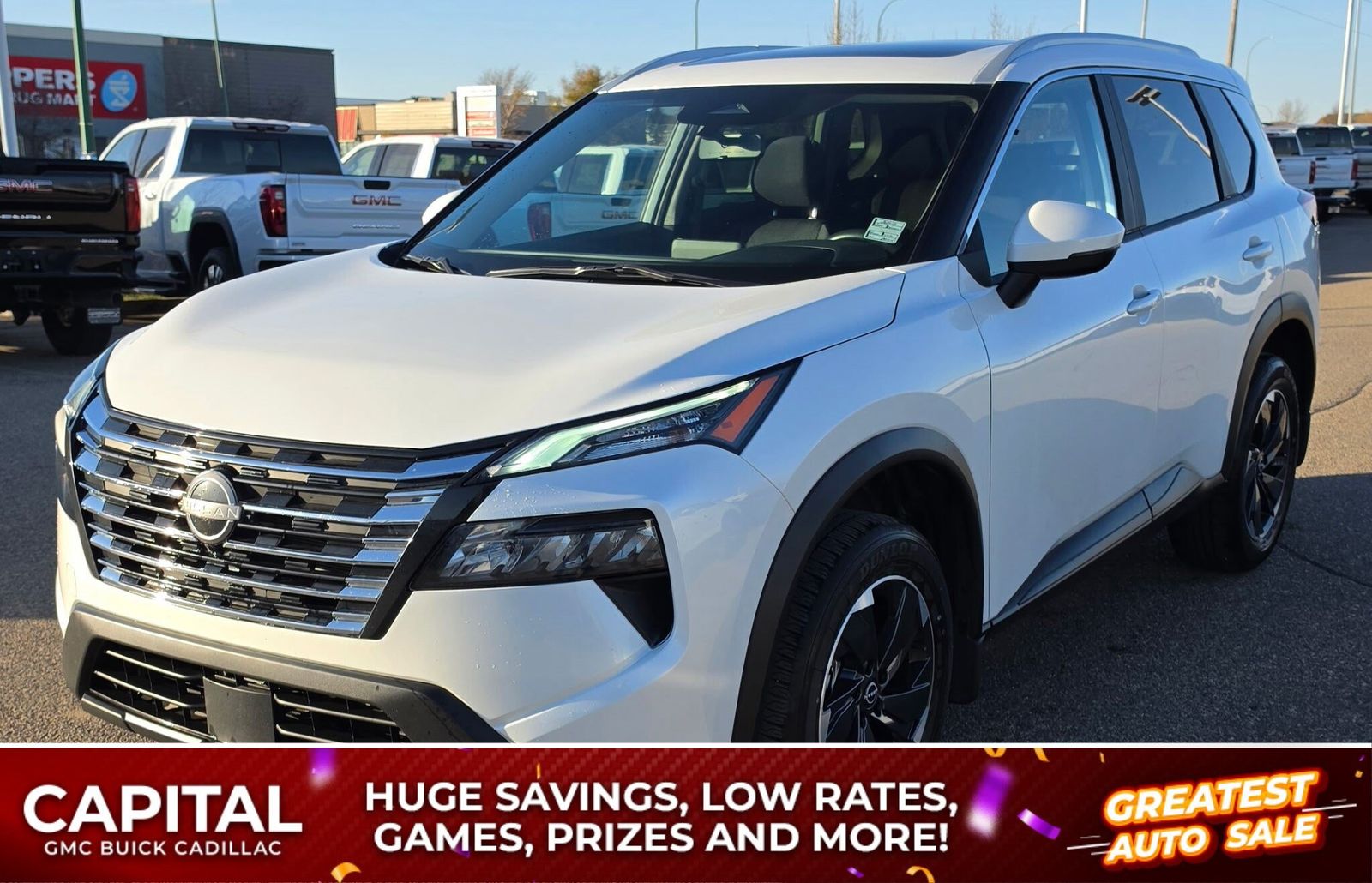 Used 2024 Nissan Rogue SV-Moonroof-AWD 26291A