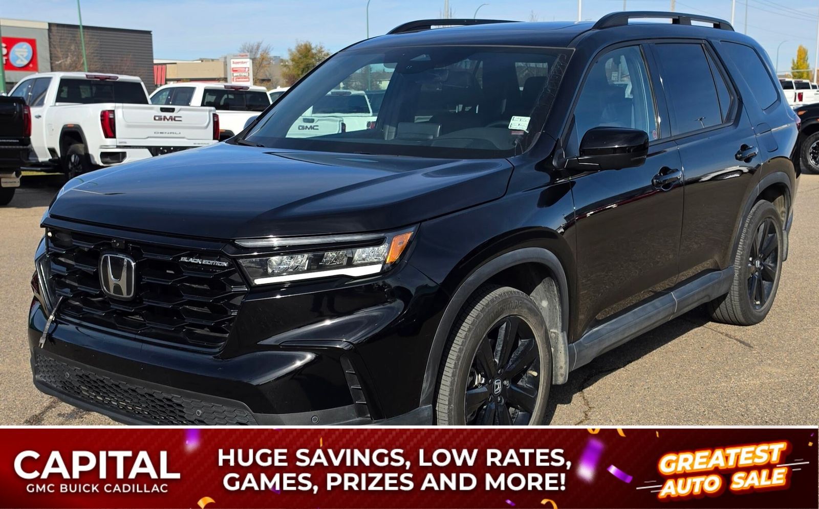 Used 2024 Honda Pilot Black-Edition-AWD 461661A