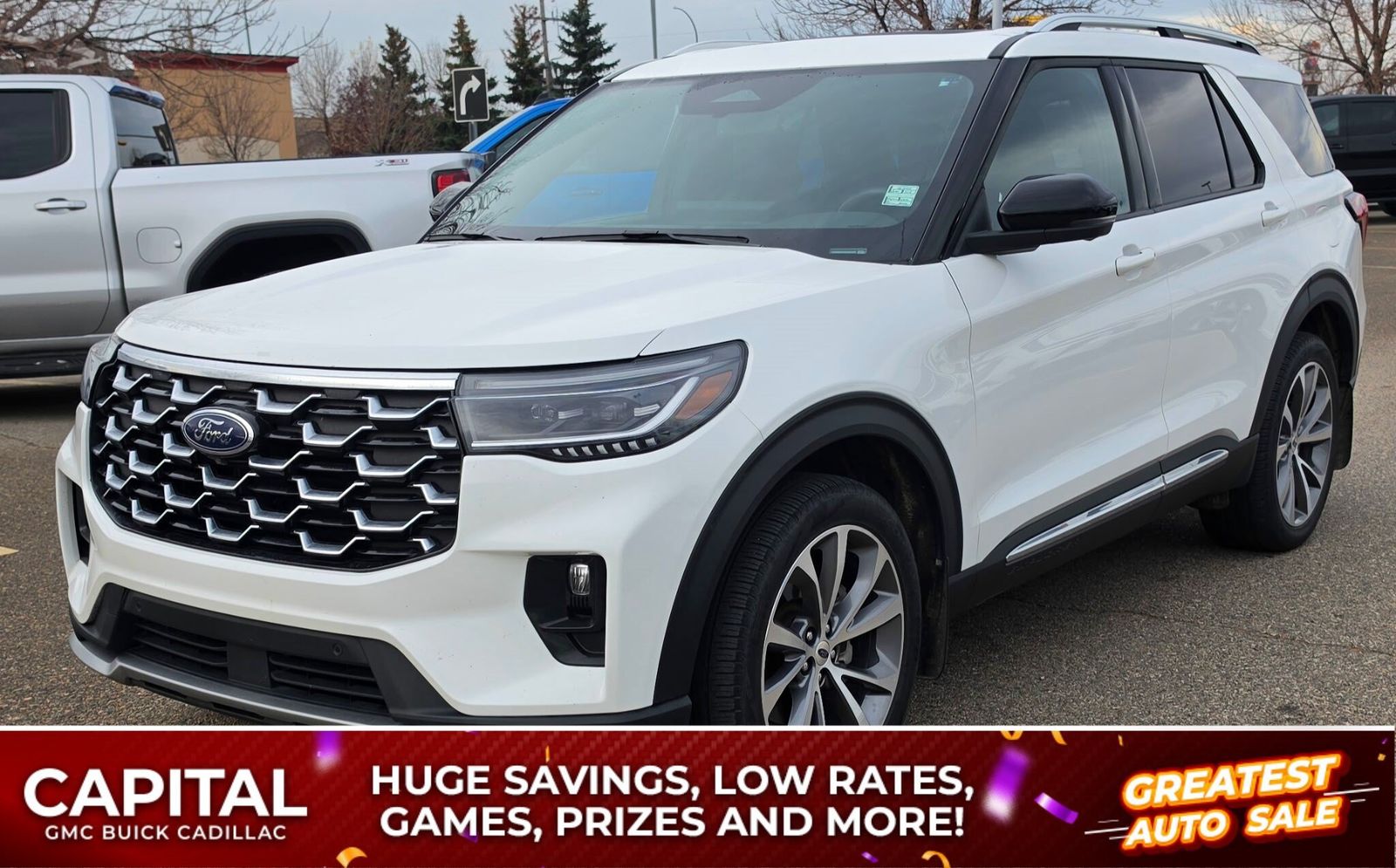 Used 2025 Ford Explorer Platinum-4WD 461599A