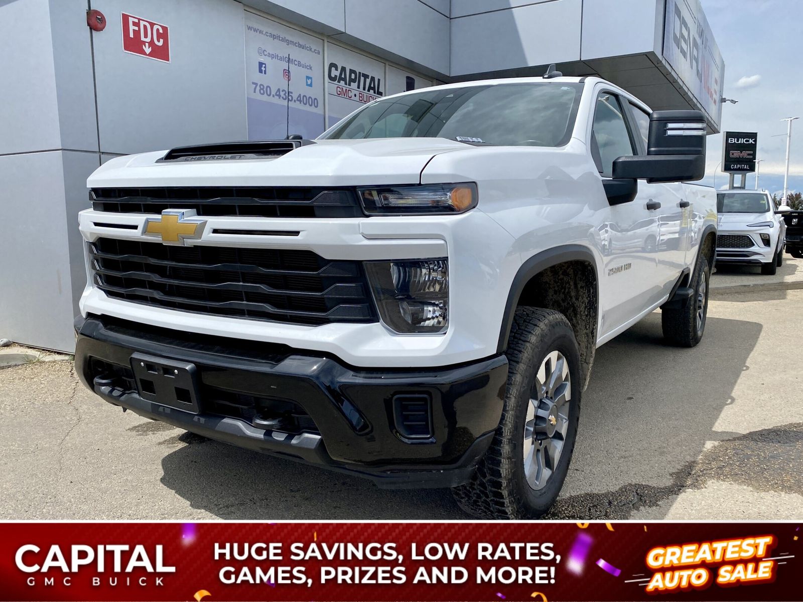 Used 2024 Chevrolet Silverado-2500HD Custom-Crew-Cab 26203A