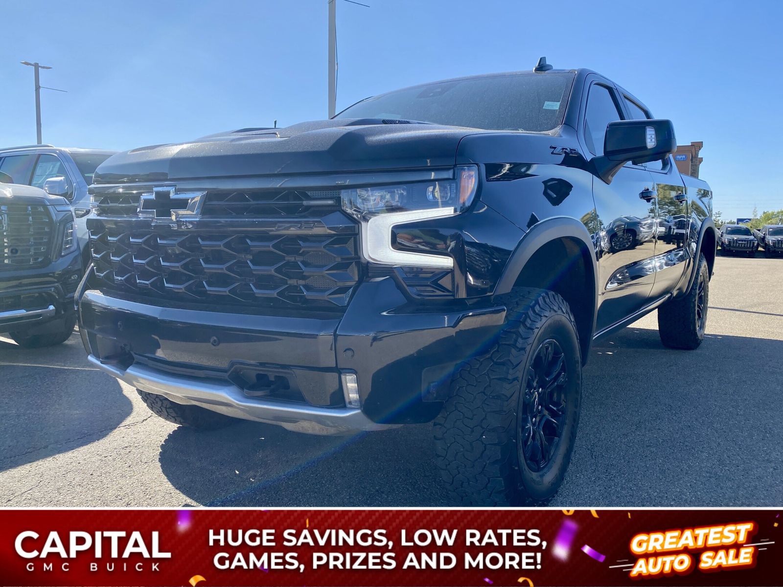 Used 2025 Chevrolet Silverado-1500 ZR2-Crew-Cab 16814A