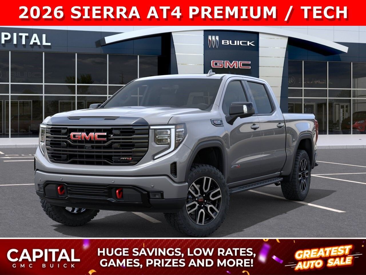 New 2026 GMC Sierra-1500 AT4 163052