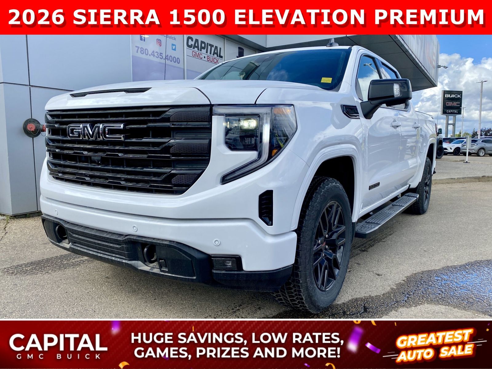 New 2026 GMC Sierra-1500 Elevation 162990